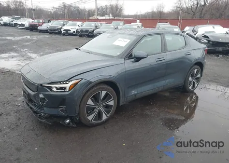 2024 Polestar 2 Long Range Dual Motor/Long Range Dual Motor Plus z USA, uszkodzony, nr VIN YSMFD3KA6RL217249